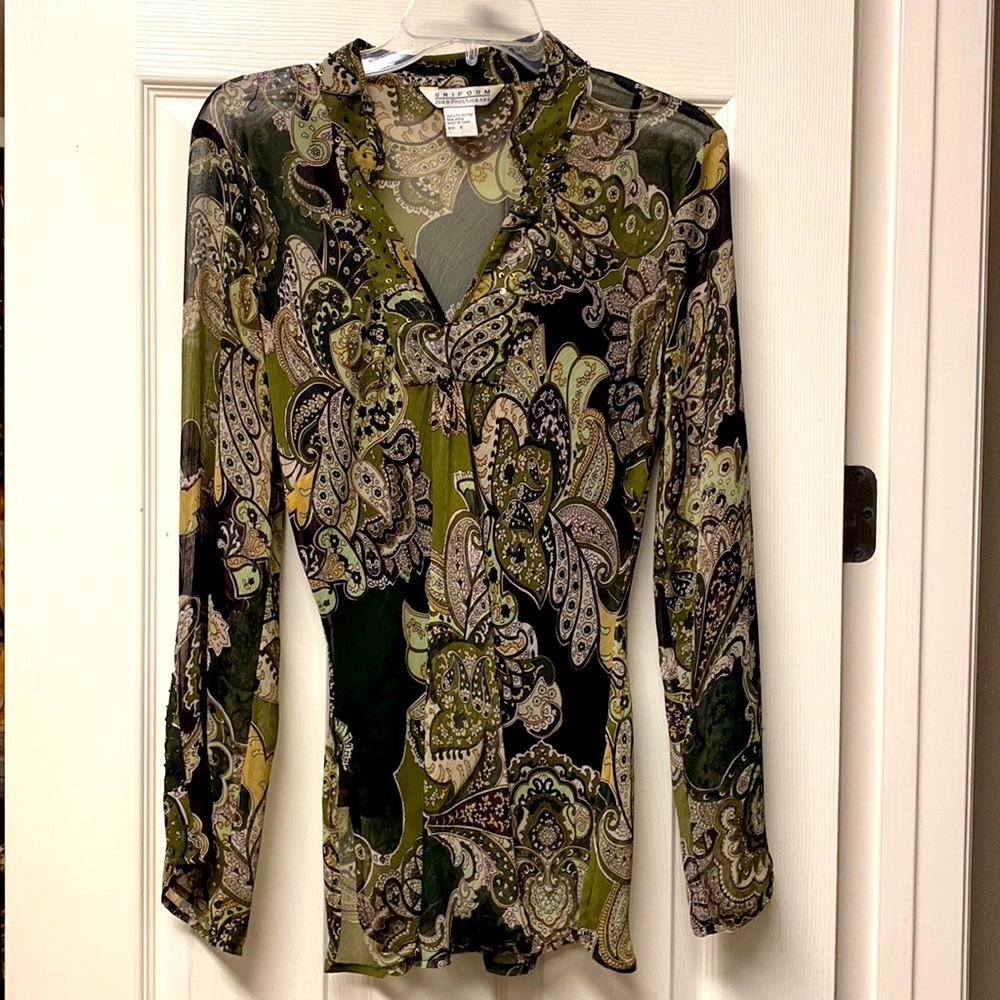 UNIFORM JOHNPAULRICHARD Sequin Top
